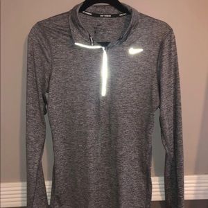 Nike pro half zip sweatshirt